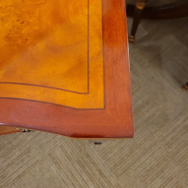 Petite Directoire Mahogany and Burl Writing Desk