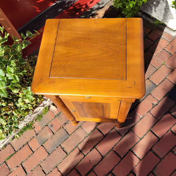 Louis Philippe Accent Table - Cherry and Nut Wood