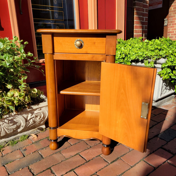 Louis Philippe Accent Table - Cherry and Nut Wood