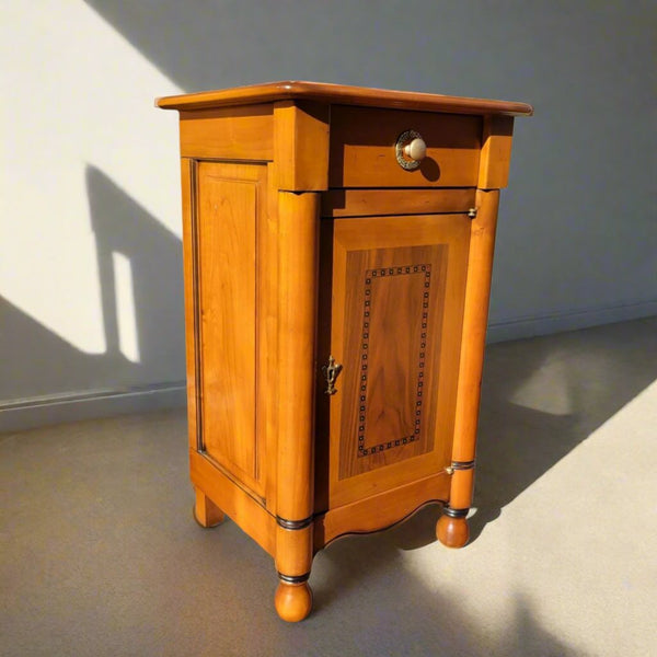 Louis Philippe Accent Table - Cherry and Nut Wood