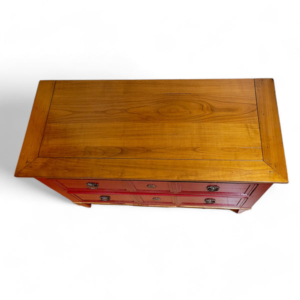 Commode Delphine - Rouge