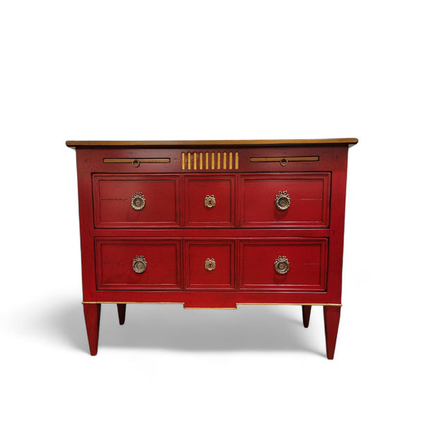 Commode Delphine - Rouge