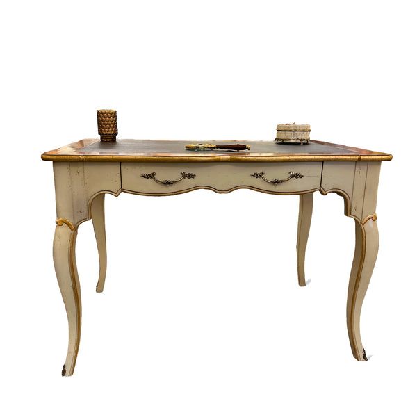 Solid Cherry Writing Desk - Blanc & Doree