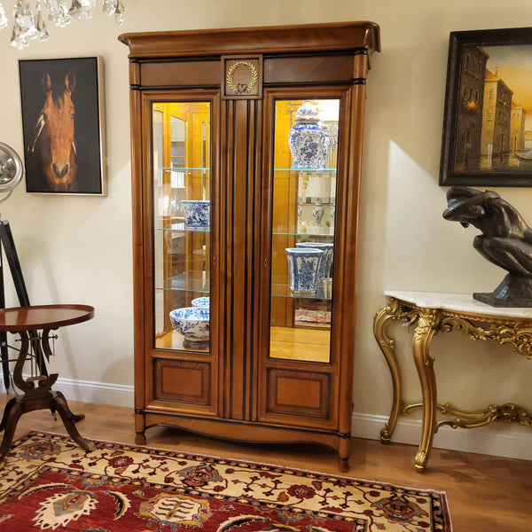 Directoire Vitrene - French Cherry & Nut Wood