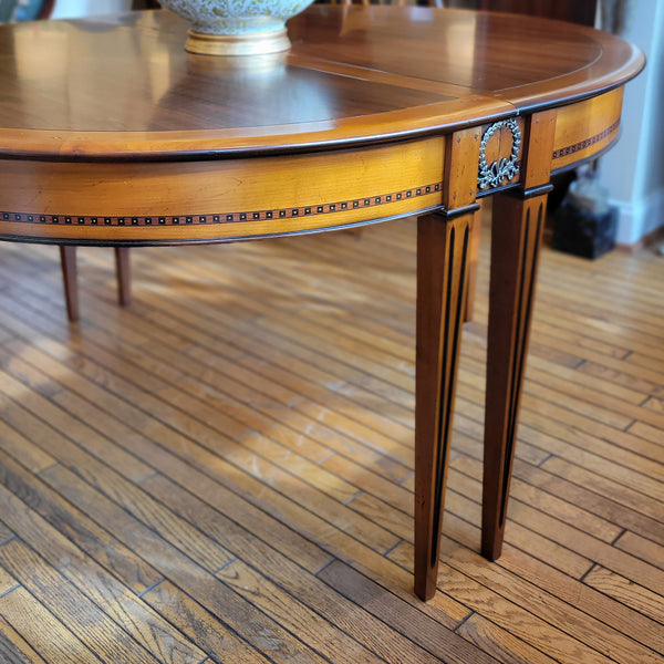 Directoire Six Leg Oval Dining Table