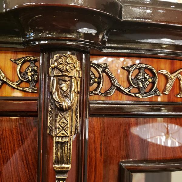 Louis XVI One Door Vitrene  - King and Rosewood