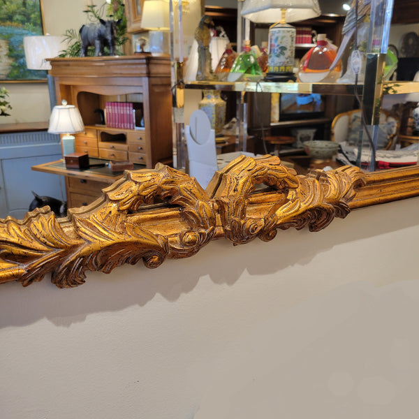 Louis XV Three Panel Mirror in Gold Leaf