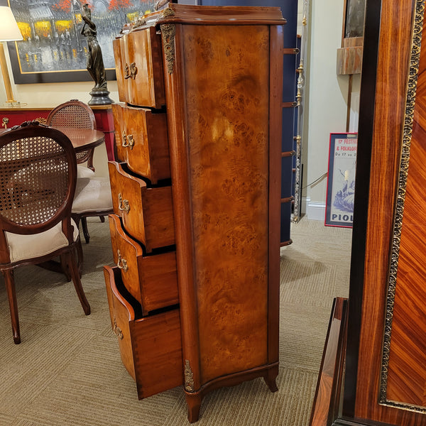 Louis XV Lingerie Chest - Burl