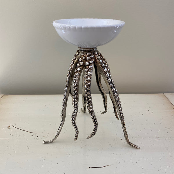 Porcelain Dish With Bronze Ormolu
