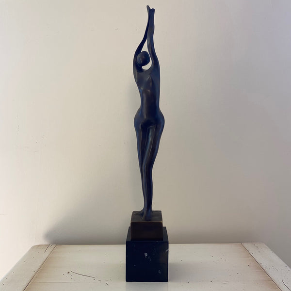 Contemporary Stretch On Marble Base