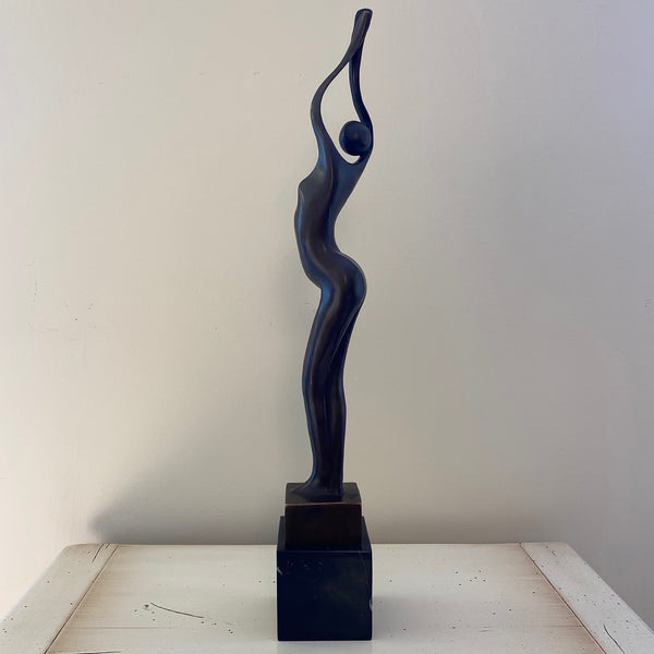 Contemporary Stretch On Marble Base
