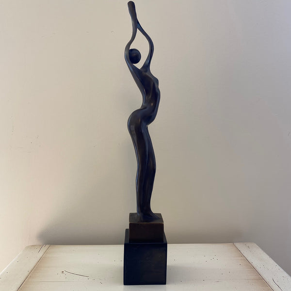 Contemporary Stretch On Marble Base