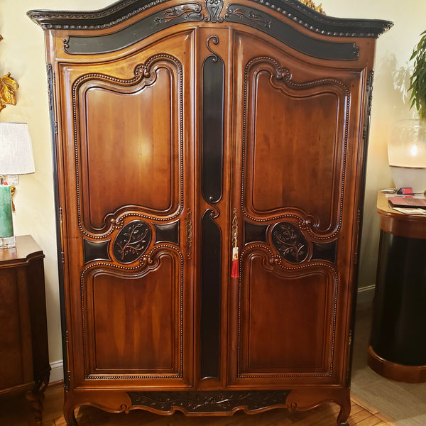 Louis XV Armoire - Cherry Deco