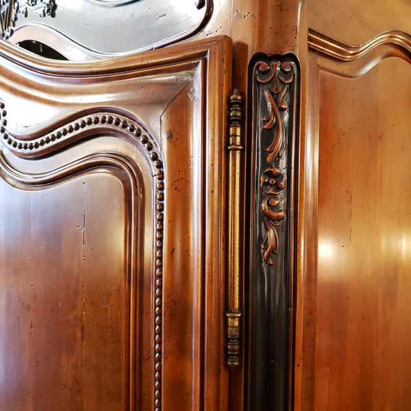 Louis XV Armoire - Cherry Deco