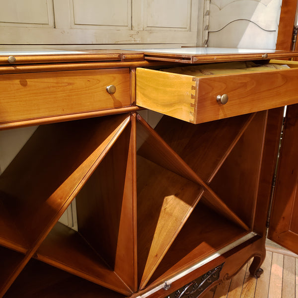 Louis XV Armoire - Cherry Deco