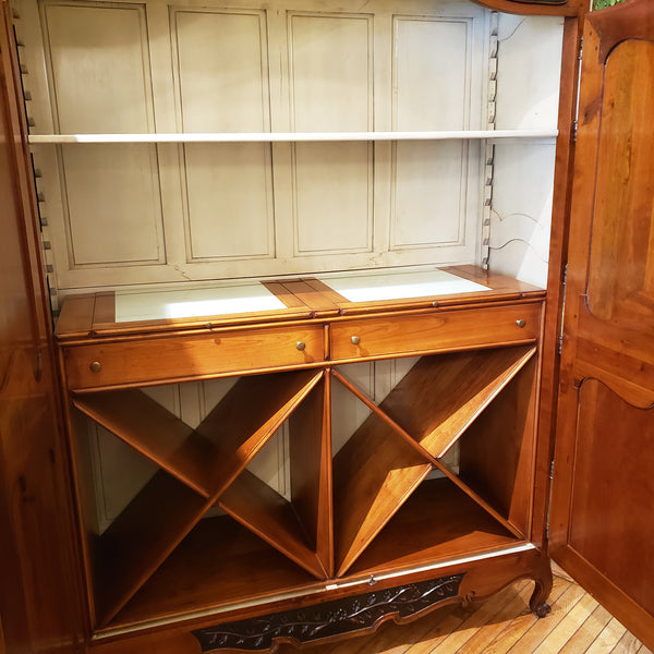Louis XV Armoire - Cherry Deco