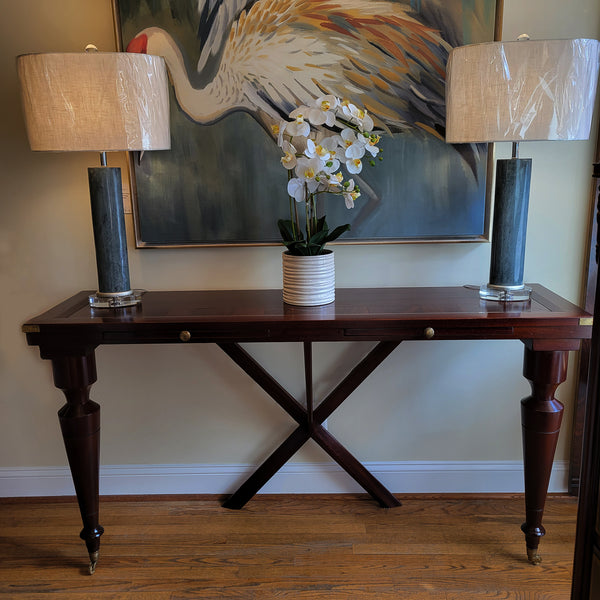 Artisan Colonial Console - Mahogany