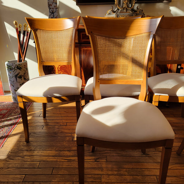 Directoire Side Chair - Solid Cherry with Cane