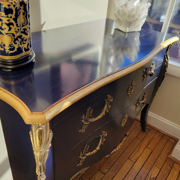 Louis XV Commode -  Finished Ventru Bleu