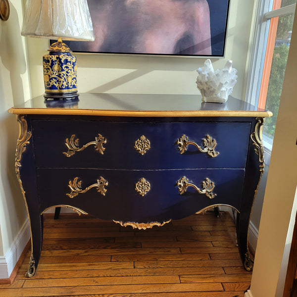 Louis XV Commode -  Finished Ventru Bleu