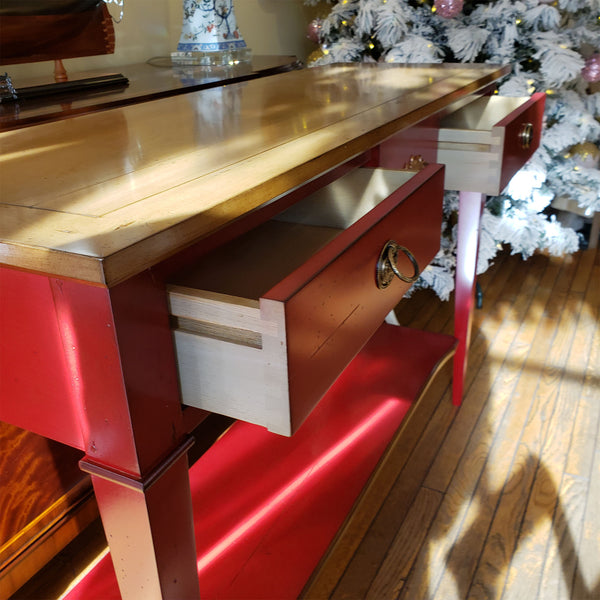 Directoire Grande Console Rouge & Cherry