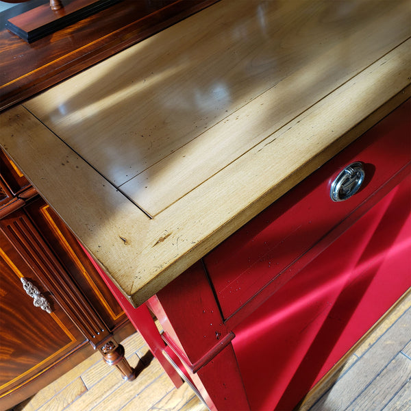 Directoire Grande Console Rouge & Cherry