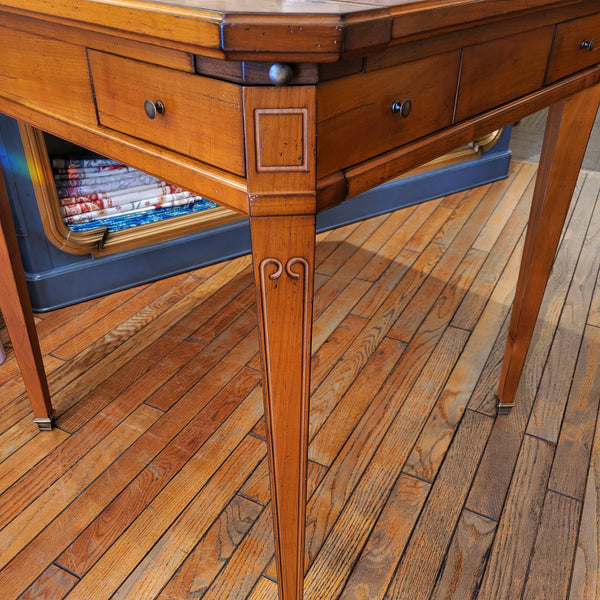 Directoire Game Table  - Cherry Wood