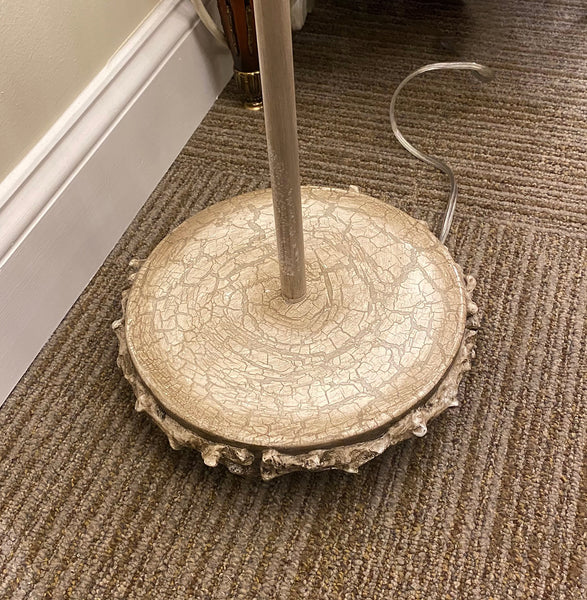 Silver Leaf Floor Lamp