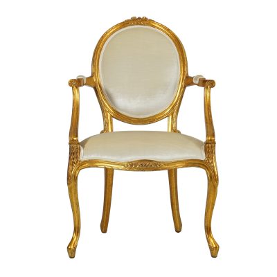 Place Stanislas End Chair - Gold