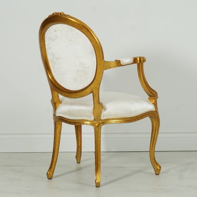 Place Stanislas End Chair - Gold