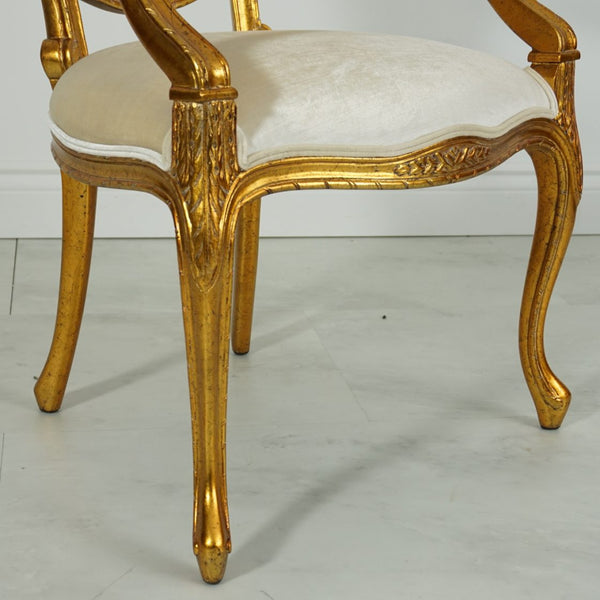 Place Stanislas End Chair - Gold