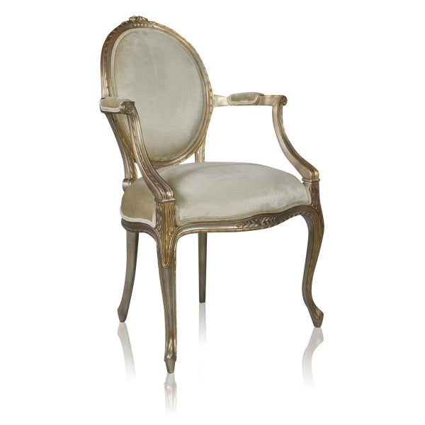 Place Stanislas End Chair - Silver