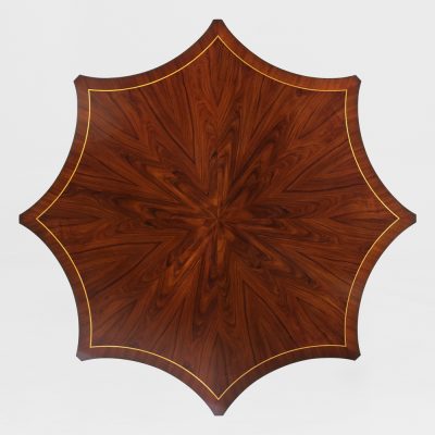 Deco Center Table - Mahogany