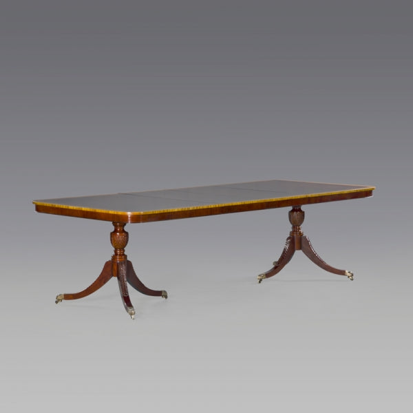 Double Pedestal Dining Table Orleans