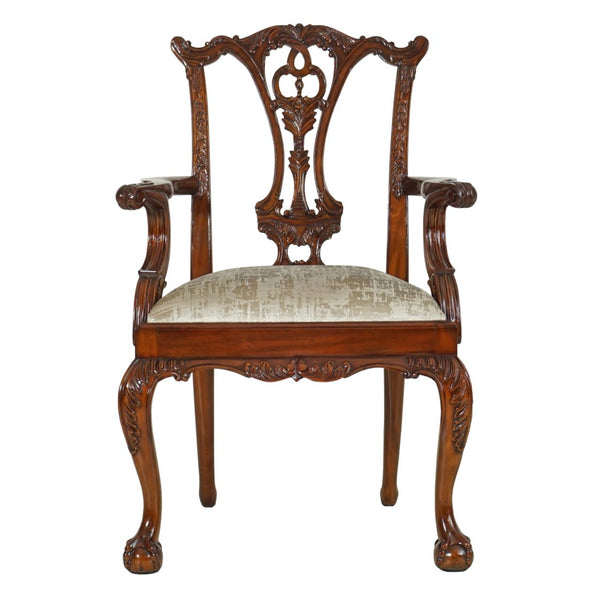 Alsace End Chair - Beige