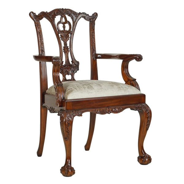 Alsace End Chair - Beige