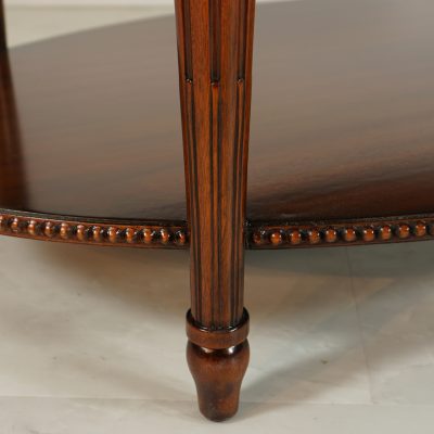 Louis XVI Coffee Table - Solid Wood Top