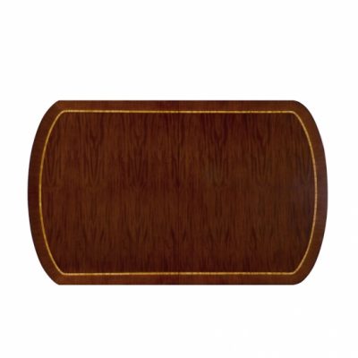 Le Mans Double Pedestal Dining Table with Two Leaves