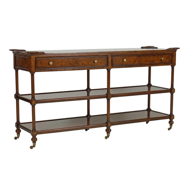 Deco Bookcase Console