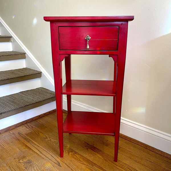 Directoire Verre D'eau Rouge & Merisier