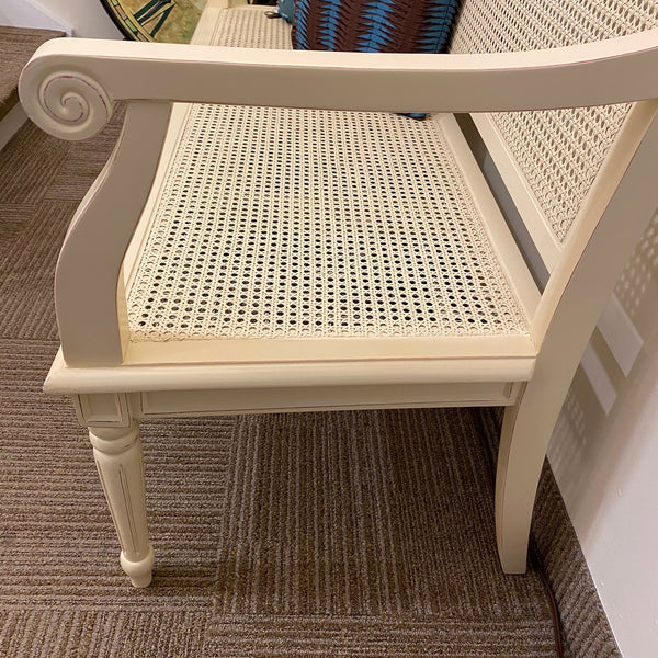 Louis XVI Bench Blanc Antique