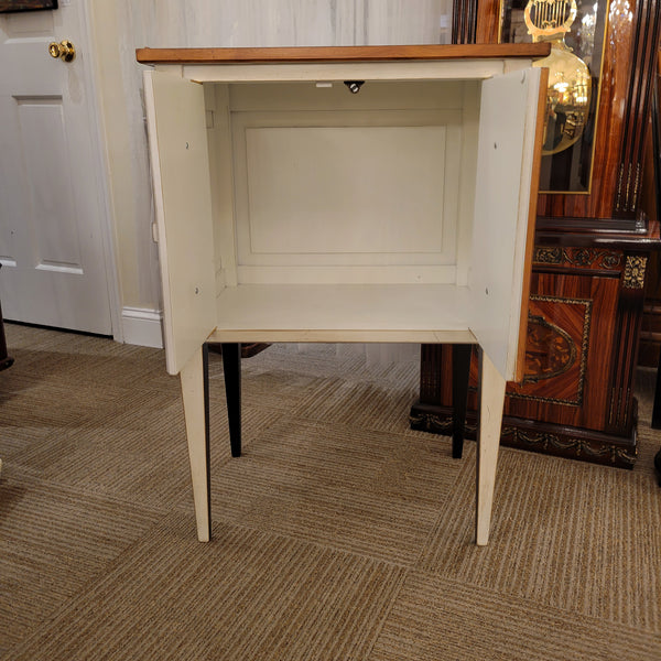 Montespan Two Door Cabinet - Black and White
