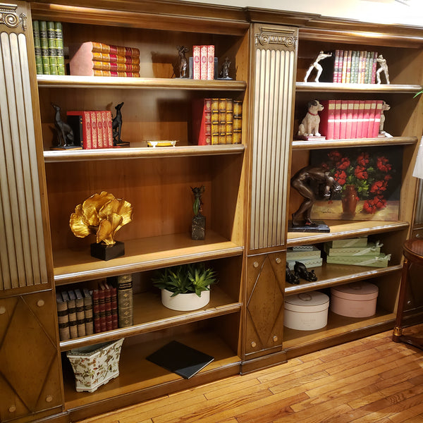 Neo-Classical Open Bookcase