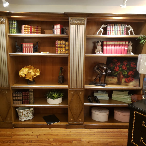 Neo-Classical Open Bookcase