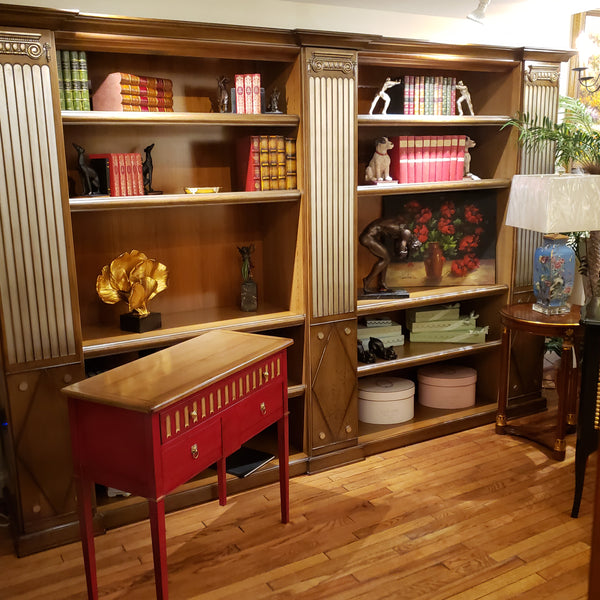 Neo-Classical Open Bookcase