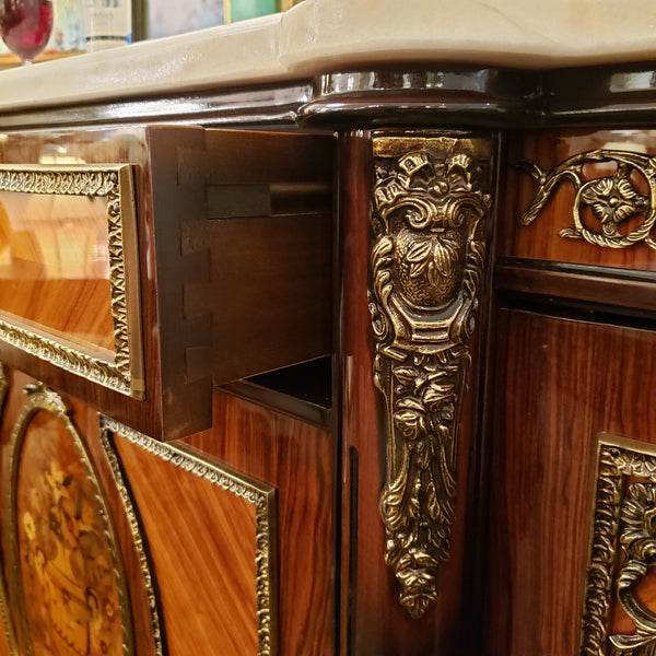 Louis XVI Petite Buffet - Rosewood with Inlay