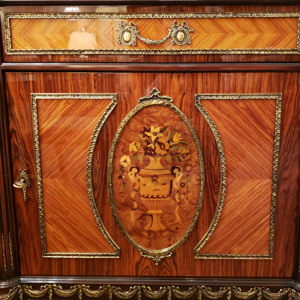 Louis XVI Petite Buffet - Rosewood with Inlay
