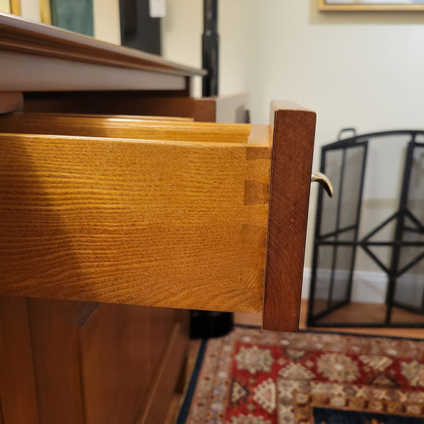 Directoire Buffet - Cherry Two Door and Three Drawer