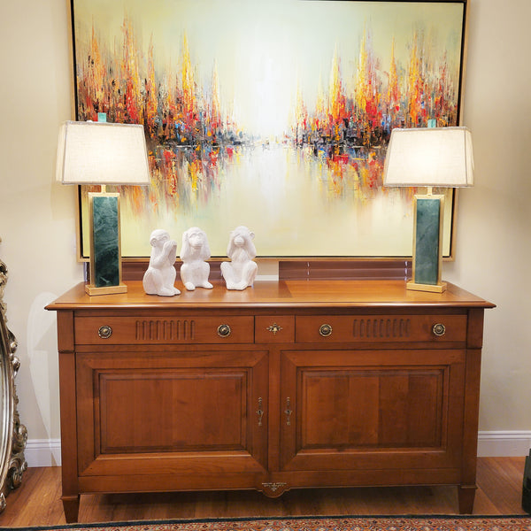 Directoire Buffet - Cherry Two Door and Three Drawer