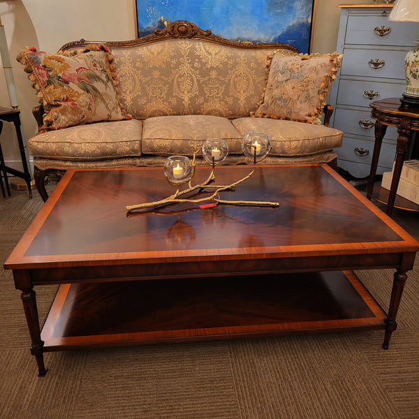Louis XVI Coffee Table - Mahogany